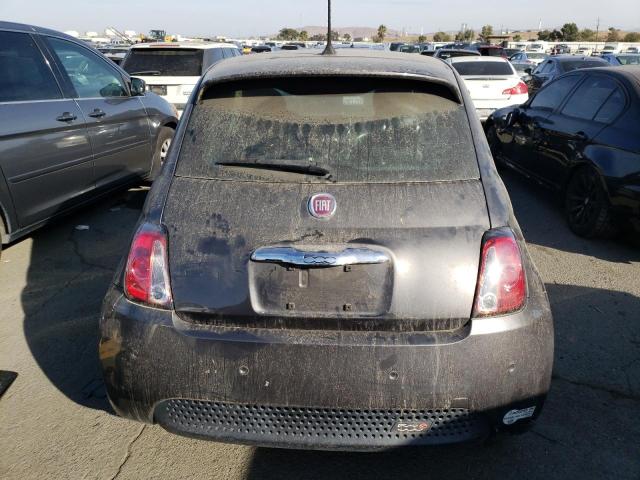 3C3CFFGE9GT229746 - 2016 FIAT 500 ELECTRIC GRAY photo 6