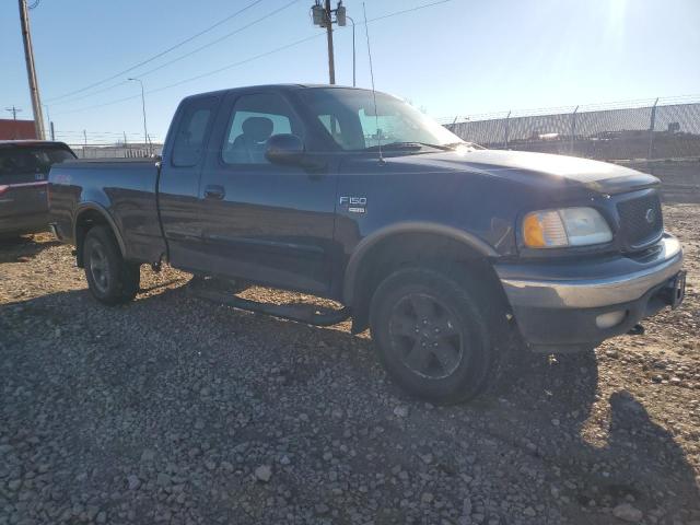 2FTRX18L63CA40359 - 2003 FORD F150 BLUE photo 4