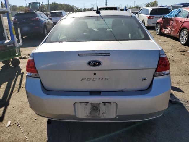 1FAHP35N39W227459 - 2009 FORD FOCUS SE SILVER photo 6