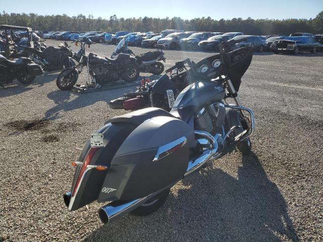 5VPDW36N8E3036921 - 2014 VICTORY MOTORCYCLES CROSS COUN CHARCOAL photo 4