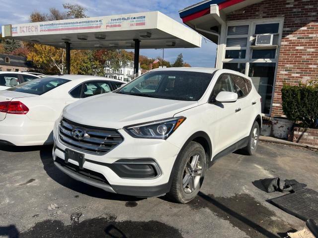 5XYZT3LB6JG572800 - 2018 HYUNDAI SANTA FE S WHITE photo 2