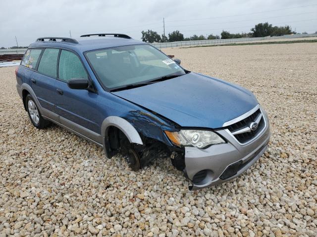 4S4BP60C287324728 - 2008 SUBARU OUTBACK BLUE photo 4