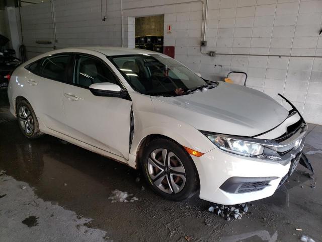 19XFC2F56HE030137 - 2017 HONDA CIVIC LX WHITE photo 4