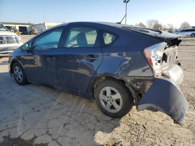 JTDKN3DUXB0318672 - 2011 TOYOTA PRIUS GRAY photo 2