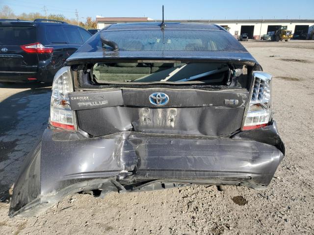 JTDKN3DUXB0318672 - 2011 TOYOTA PRIUS GRAY photo 6