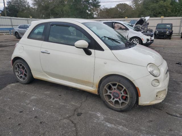 3C3CFFBR0CT358186 - 2012 FIAT 500 SPORT WHITE photo 4