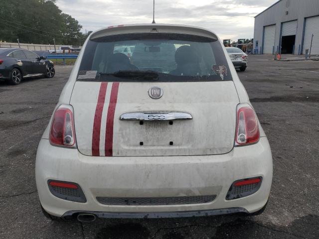 3C3CFFBR0CT358186 - 2012 FIAT 500 SPORT WHITE photo 6