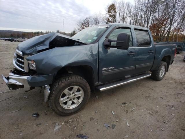 3GTU2VE24CG253065 - 2012 GMC SIERRA K1500 SLE BLUE photo 1