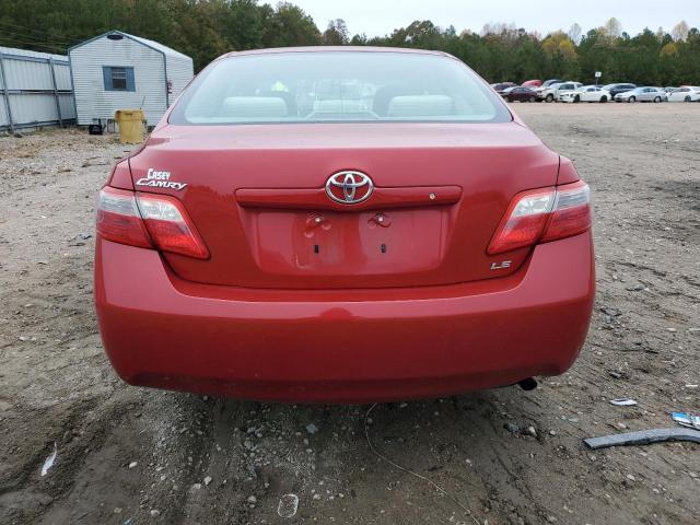 4T4BE46K99R062448 - 2009 TOYOTA CAMRY BASE RED photo 6