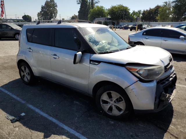 KNDJN2A22F7803460 - 2015 KIA SOUL SILVER photo 4