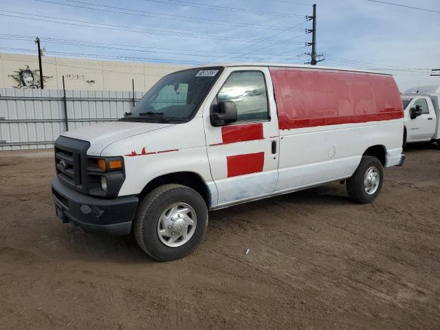 1FTSE3EL1BDA38797 - 2011 FORD ECONOLINE E350 SUPER DUTY VAN WHITE photo 1