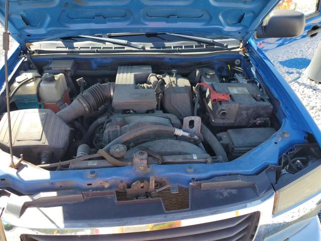 1GTDT19E288101602 - 2008 GMC CANYON BLUE photo 11