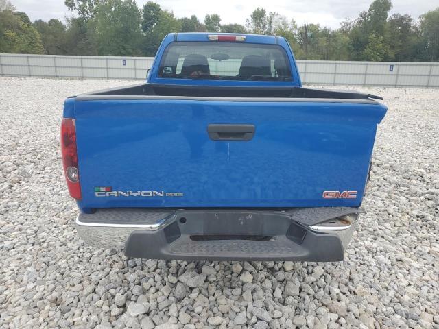 1GTDT19E288101602 - 2008 GMC CANYON BLUE photo 6