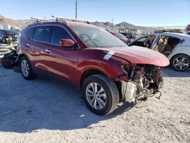 KNMAT2MT7GP667614 - 2016 NISSAN ROGUE S BURGUNDY photo 4