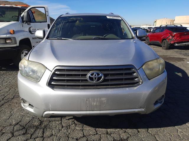 JTEDS43A082037584 - 2008 TOYOTA HIGHLANDER SPORT SILVER photo 5