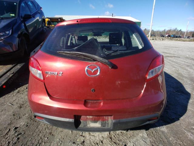 JM1DE1KZ2E0181064 - 2014 MAZDA MAZDA2 SPORT RED photo 6