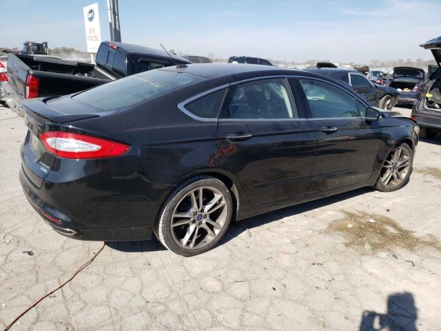 3FA6P0K92ER283080 - 2014 FORD FUSION TITANIUM BLACK photo 3