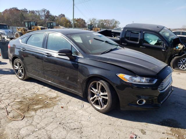 3FA6P0K92ER283080 - 2014 FORD FUSION TITANIUM BLACK photo 4