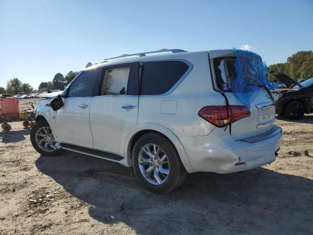 JN8AZ2NDXB9701875 - 2011 INFINITI QX56 WHITE photo 2