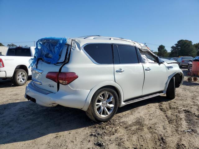 JN8AZ2NDXB9701875 - 2011 INFINITI QX56 WHITE photo 3