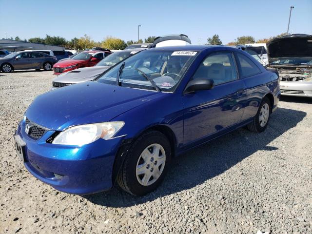 1HGEM22105L062405 - 2005 HONDA CIVIC DX VP Blau Foto 1