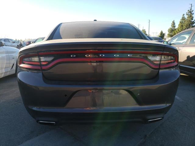 2C3CDXBG5GH267603 - 2016 DODGE CHARGER SE GRAY photo 6