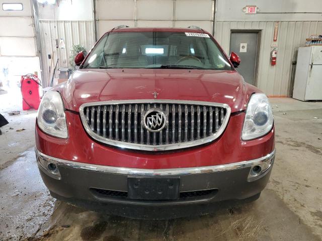 5GAKRCED5CJ372137 - 2012 BUICK ENCLAVE BURGUNDY photo 5