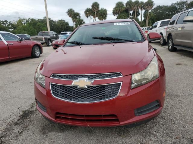 1G1PF5SC1C7214291 - 2012 CHEVROLET CRUZE LT RED photo 5