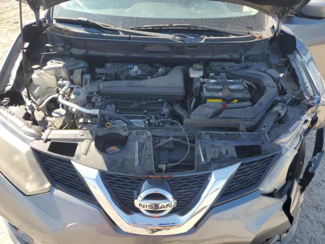 KNMAT2MV7GP624246 - 2016 NISSAN ROGUE S GRAY photo 12