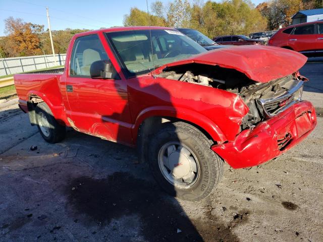 1GTCS14H438102730 - 2003 GMC SONOMA RED photo 4