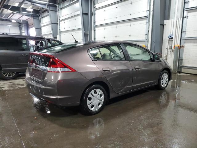 JHMZE2H54DS001262 - 2013 HONDA INSIGHT LX BROWN photo 3