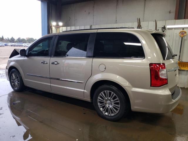 2C4RC1CG9DR811157 - 2013 CHRYSLER TOWN & COU TOURING L TAN photo 2