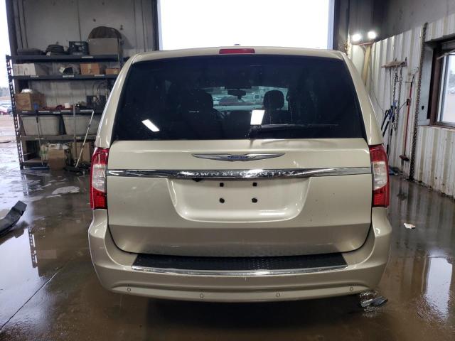 2C4RC1CG9DR811157 - 2013 CHRYSLER TOWN & COU TOURING L TAN photo 6