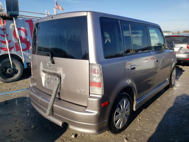 JTLKT324850186898 - 2005 TOYOTA SCION XB GRAY photo 3