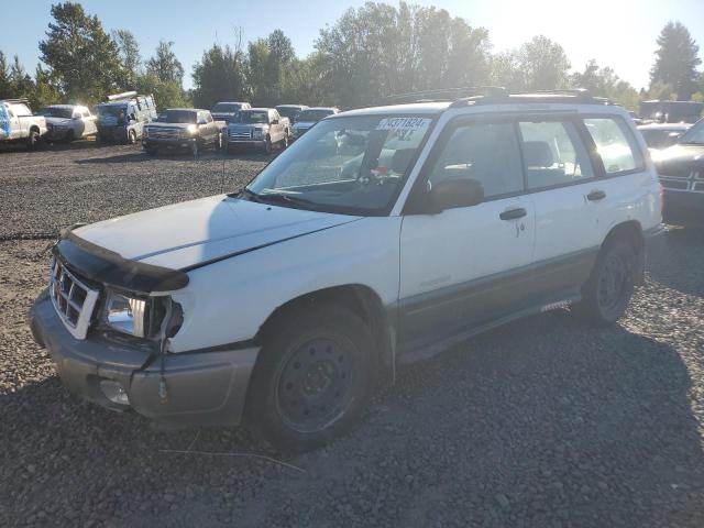 JF1SF6559WH770566 - 1998 SUBARU FORESTER S WHITE photo 1