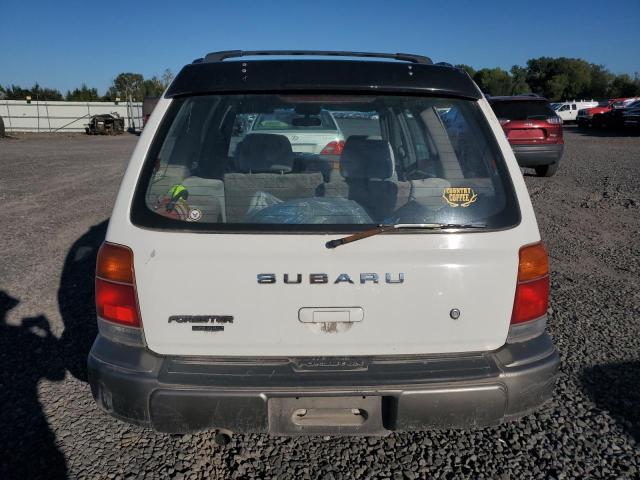 JF1SF6559WH770566 - 1998 SUBARU FORESTER S WHITE photo 6