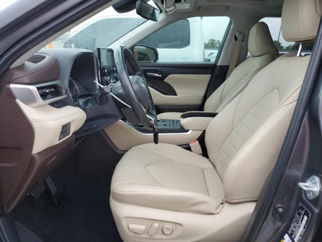 5TDGZRBH7NS233423 - 2022 TOYOTA HIGHLANDER XLE Boz foto 7