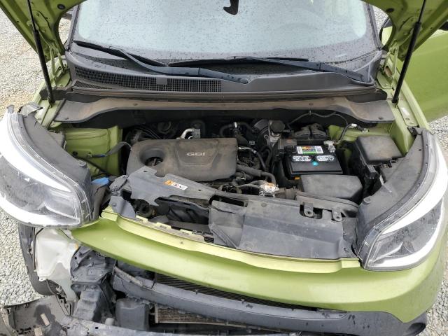 KNDJN2A20H7885949 - 2017 KIA SOUL GREEN photo 11