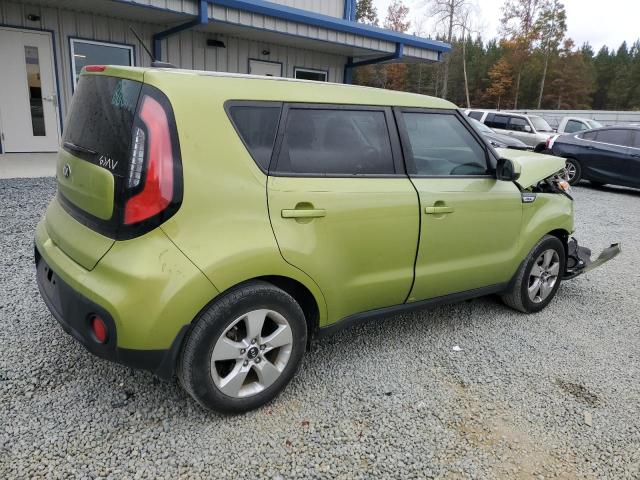 KNDJN2A20H7885949 - 2017 KIA SOUL GREEN photo 3