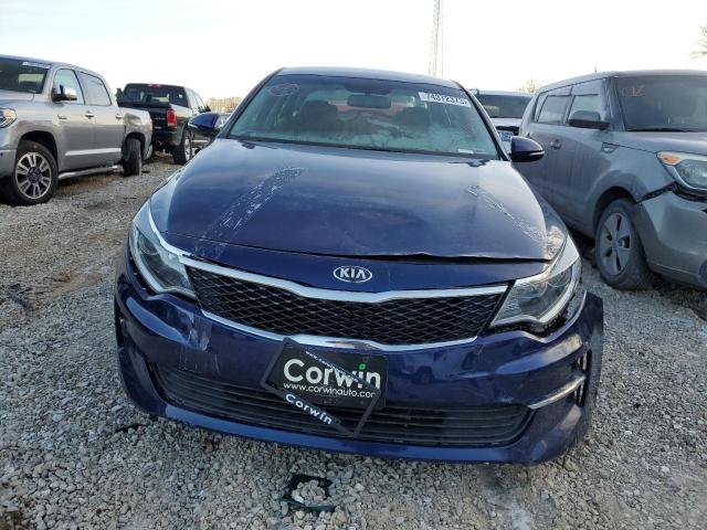 5XXGT4L34JG188671 - 2018 KIA OPTIMA LX BLUE photo 5