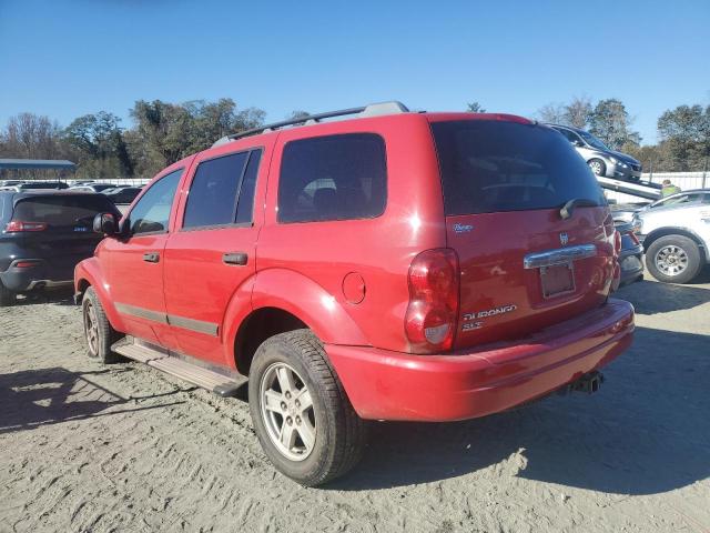 1D4HD48216F143777 - 2006 DODGE DURANGO SLT RED photo 2