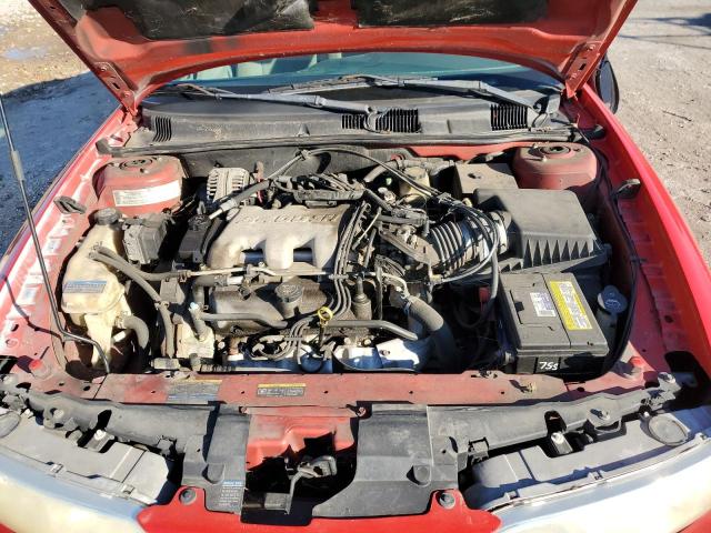 1G3NL52E64C209105 - 2004 OLDSMOBILE ALERO GL RED photo 11