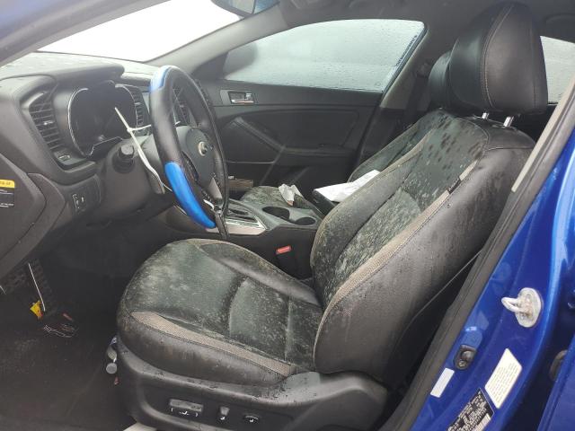 5XXGR4A68DG247396 - 2013 KIA OPTIMA SX BLUE photo 7