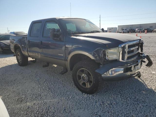 1FTSW21P15EA12389 - 2005 FORD F250 SUPER DUTY BLUE photo 4