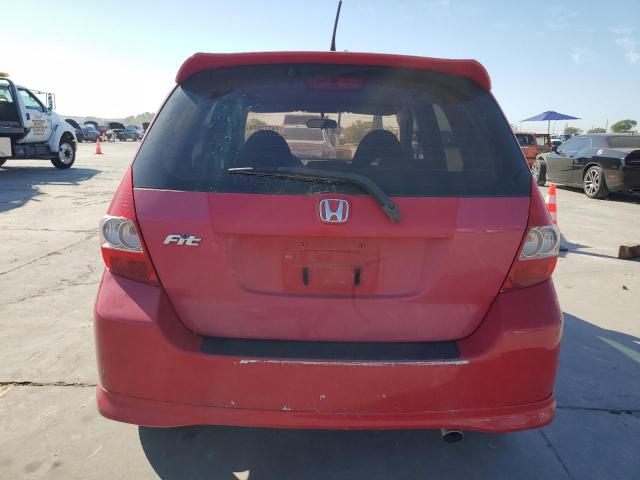 JHMGD38667S008310 - 2007 HONDA FIT S 红色 照片 6