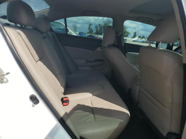 19XFB2F90FE004703 - 2015 HONDA CIVIC EXL თეთრი ფოტო 10