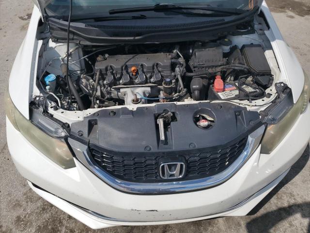 19XFB2F90FE004703 - 2015 HONDA CIVIC EXL თეთრი ფოტო 11