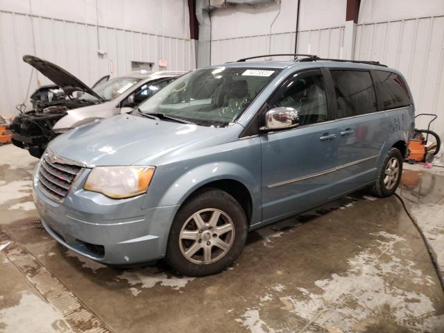 2A4RR8DX9AR394909 - 2010 CHRYSLER TOWN & COU TOURING PLUS TEAL photo 1