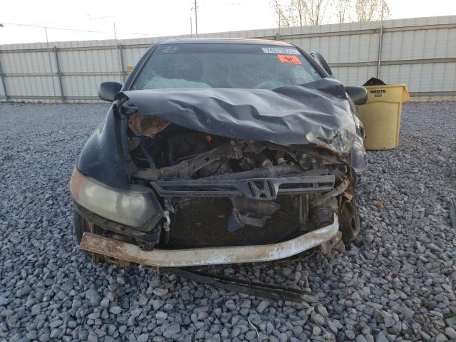 2HGFG12887H564016 - 2007 HONDA CIVIC EX BLACK photo 5