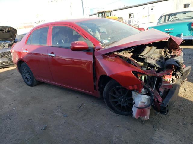 2T1BU4EE9AC270845 - 2010 TOYOTA COROLLA BASE RED photo 4